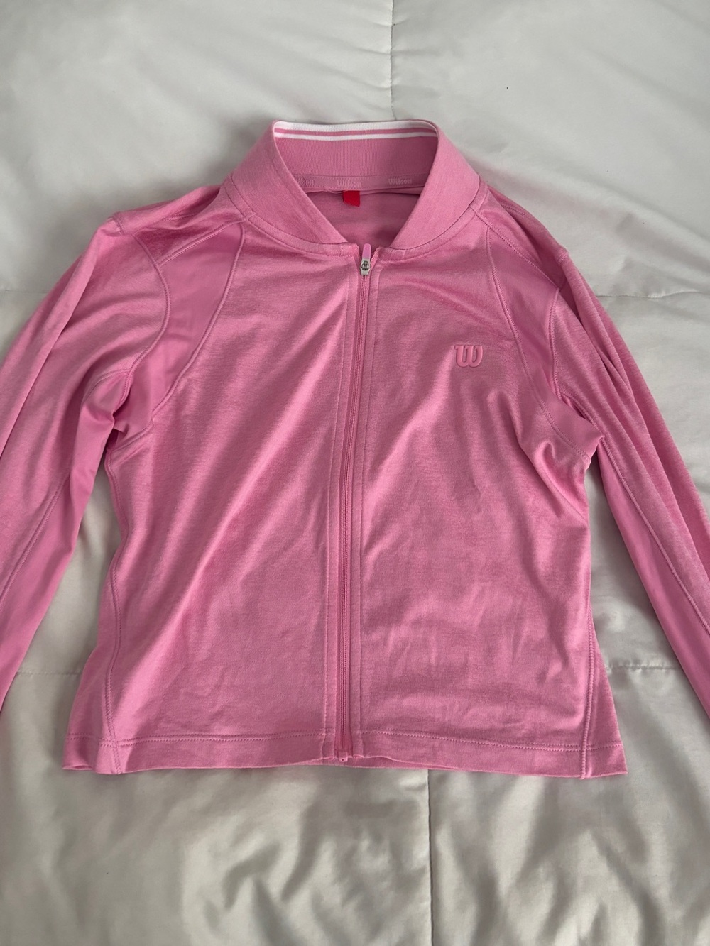 Wilson Women's Pink Full-Zip Athletic Jacket